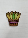 L5-181a Cactus 1 en maceta 5cm acabado vitral