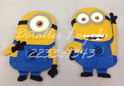 L22-092 Minion 2 ojo Mi villano Favorito 10cm