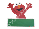 L22-004 Elmo con rótulo 10cm