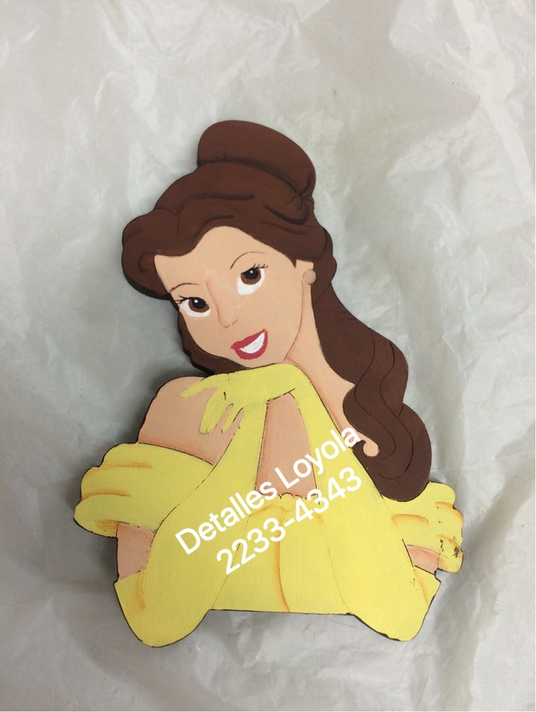 L22-005 Princesas Bella (torso) 10cm.