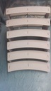 L13-241 Base rectangular para cupcake en escalera 6 niveles de 48x12cm y altura 62cm 3mm