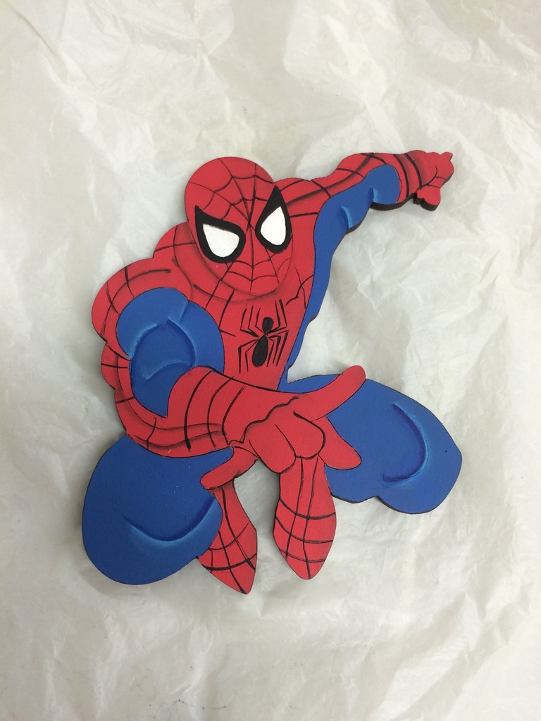 L22-038 Hombre Araña 12cm