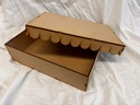 L20-120 Caja 30x20x8cm con tapa zapato de parritas 3mm