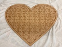 L28-008  Corazón con 70(aprox.) piezas 59x75cm MDF3mm para registro de firmas de BODA