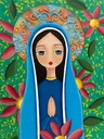 L15-058 Virgen de gudalupe plana 60x35cm