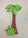 L5-038 Palmera con zacate 18cm