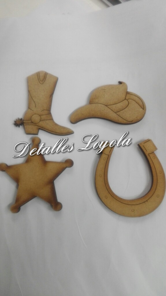 L12-038 Estrella de Sheriff 6cm - vaqueros
