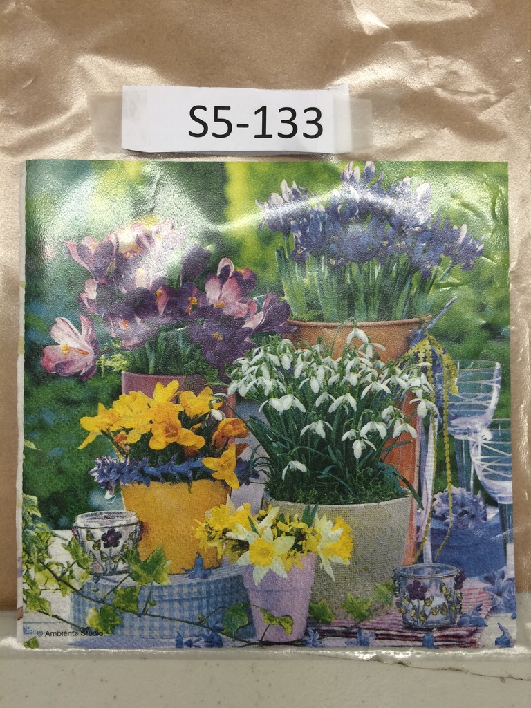 S5-133 Servilletas de Flores