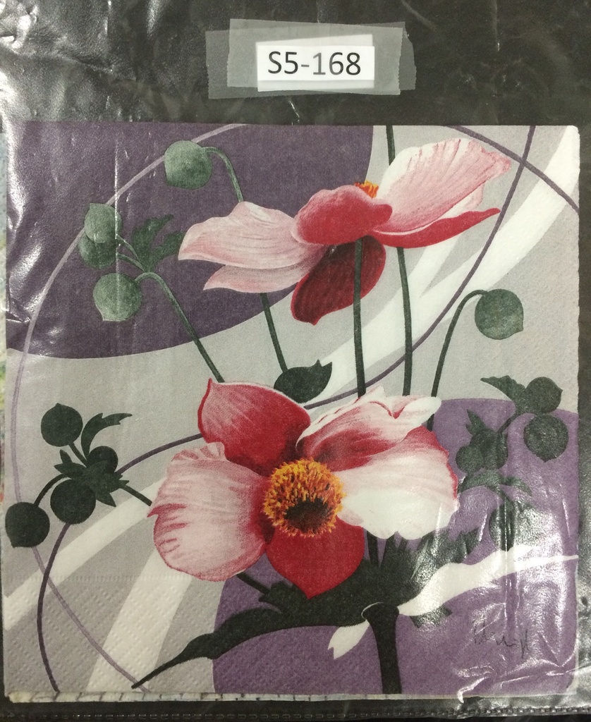 S5-168 Servilletas de Flores