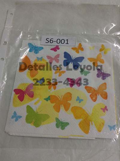 S6-001 Servilletas de Insectos