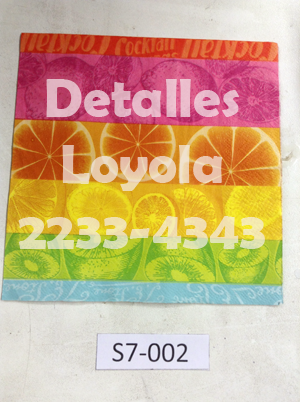S7-002 Servilletas de Frutas