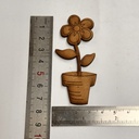 L5-024 Flor con maceta 7cm