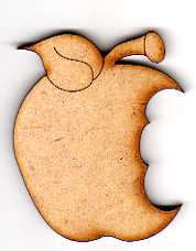 L7-017 Manzana con mordisco 5cm