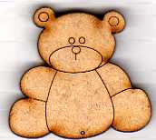 L9-029 Oso "Teddy" 6cm