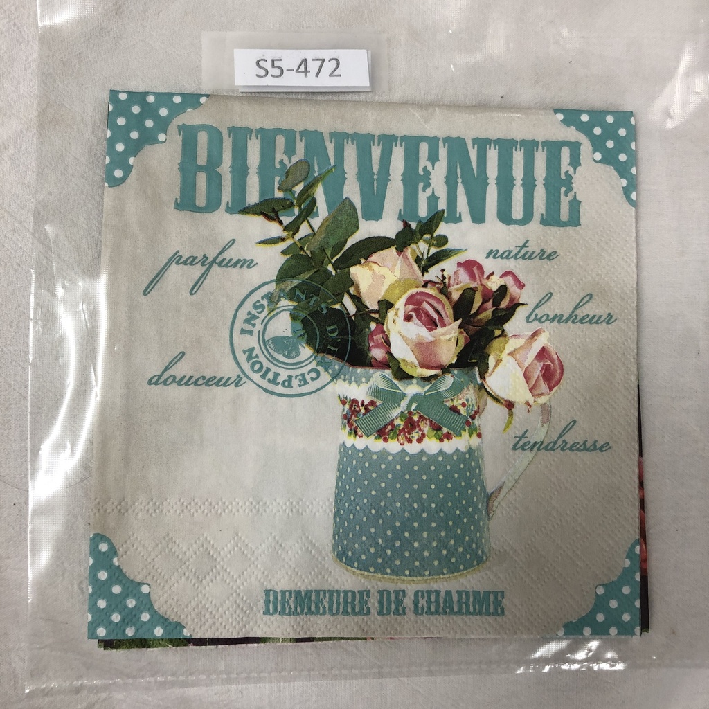S5-472 Servilletas de Flores
