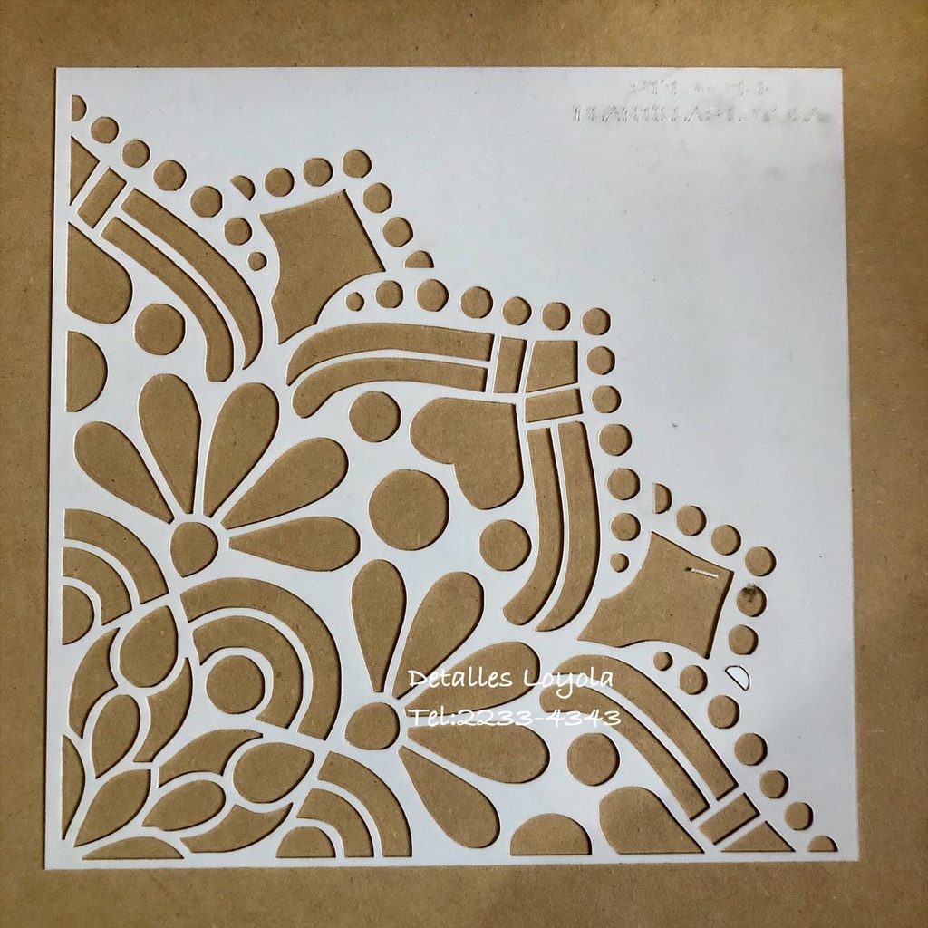 ST10-014 Mandala esquina#1 30cm