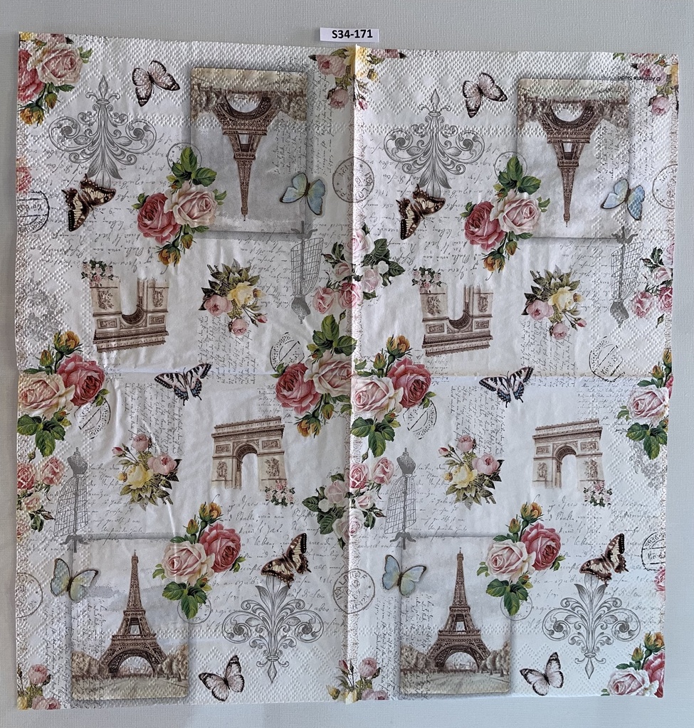 S34-171 Servilletas Vintage