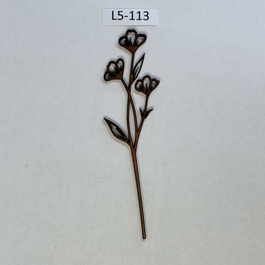 L5-113 Wildflores hoja 11  10cm