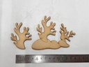 L14-557 Algas de mar (set de 2 unidades) 8x15cm
