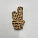 L5-190a Cactus 10 en maceta 8cm acabado vitral