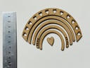 L9-113 Arco iris con corazones 12x8cm