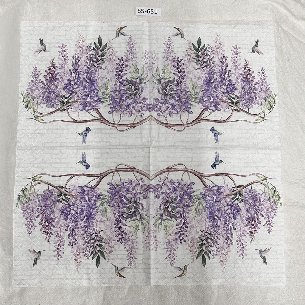 S5-651  Servilletas de Flores
