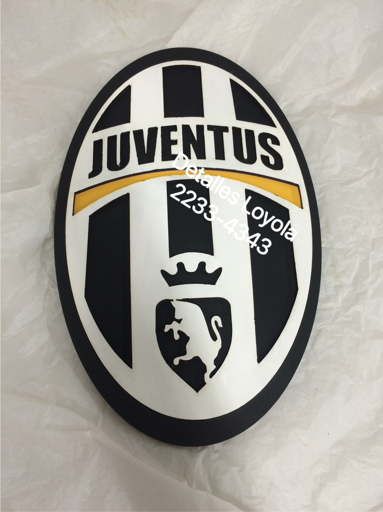 L12-057 Logo JUVENTUS vitral 30cm