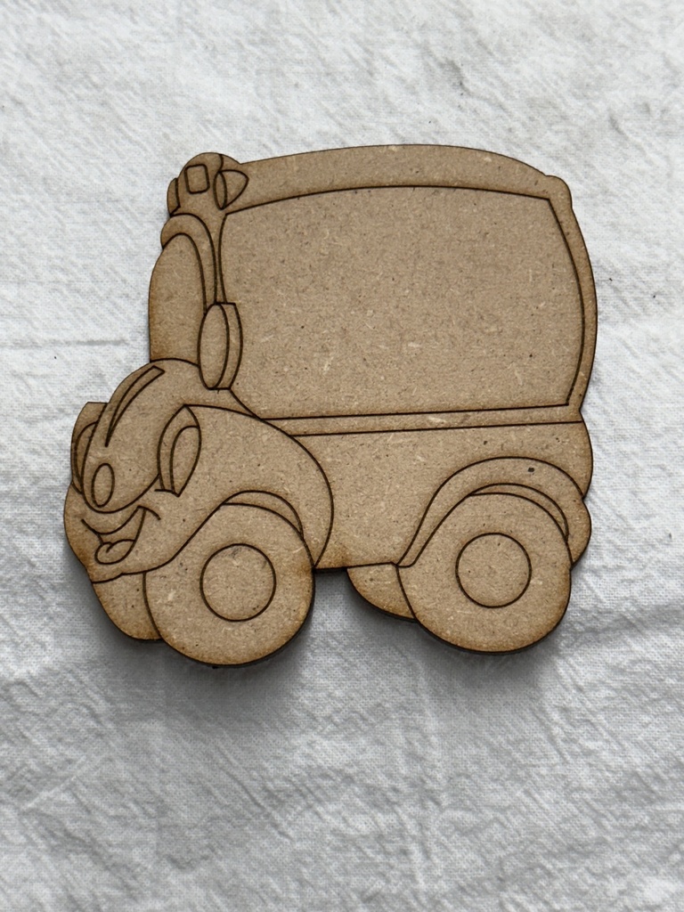 L12-066 Bus escolar 8x8cm
