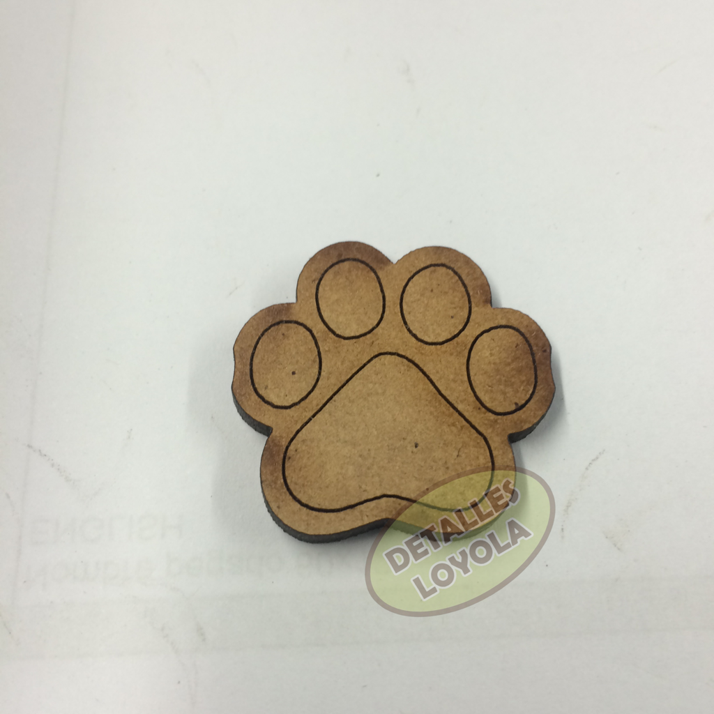 L14-118 Huella de perro 3cm