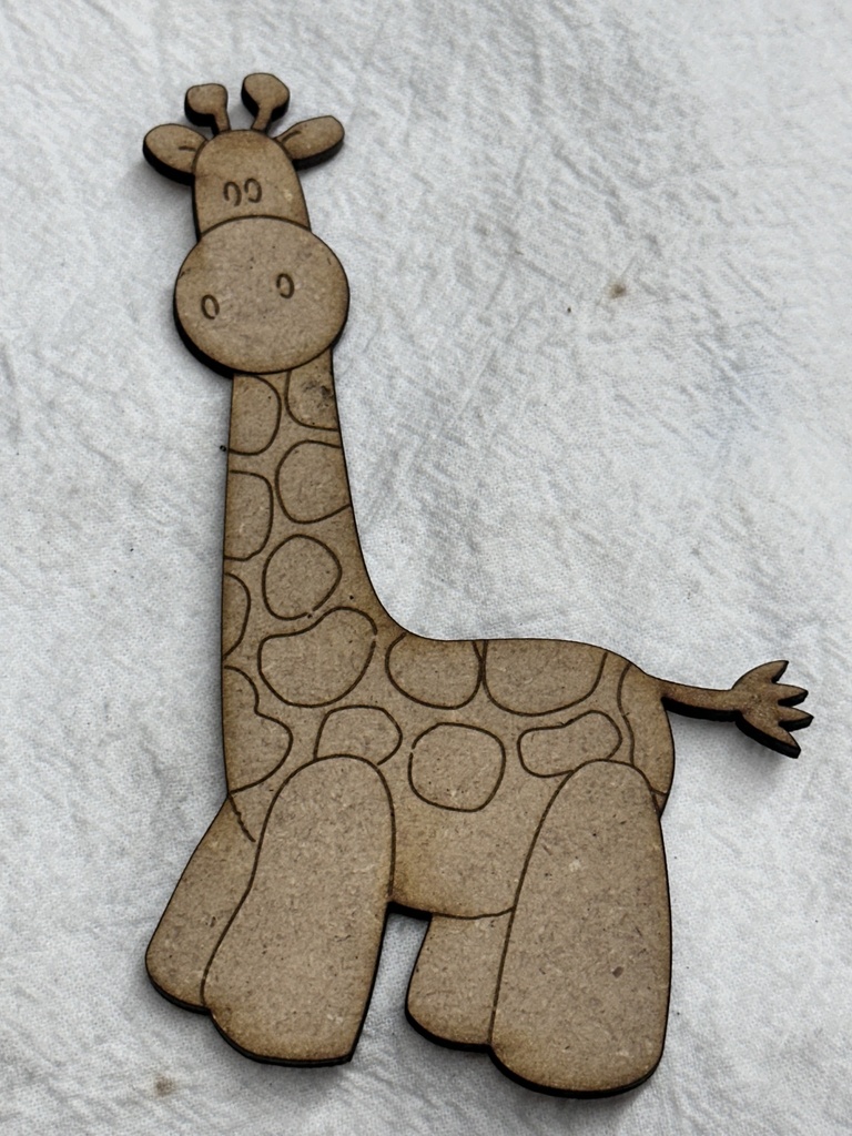 L14-124 Jirafa gordita 12cm