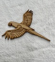 L14-252 Lapa volando 10cm (típico, Costa Rica)