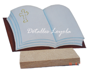 L15-003 Biblia abierta 5cm x8cm