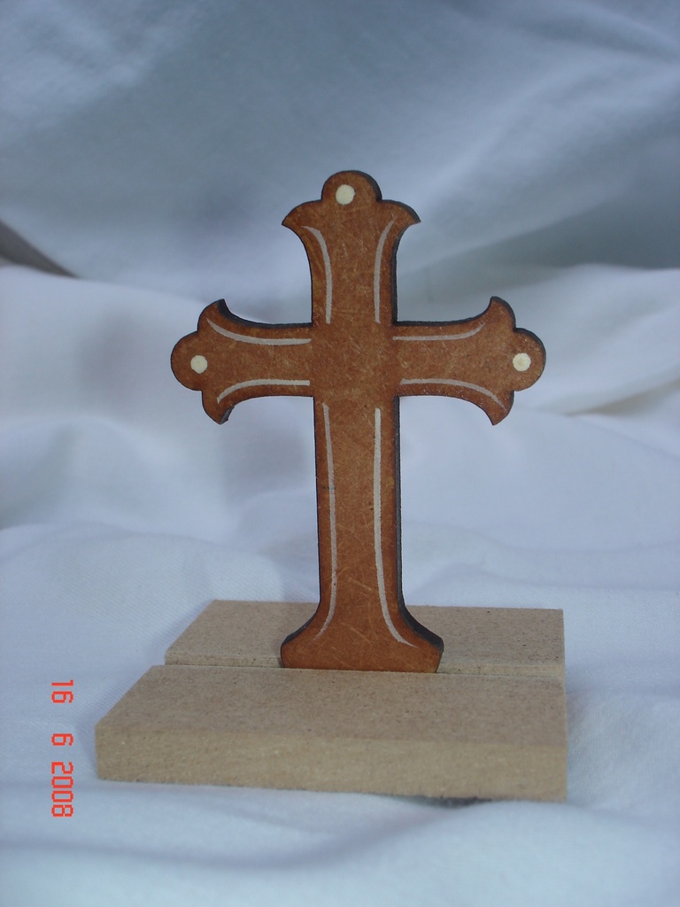 L15-011a Cruz 6cm plana