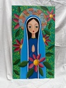 L15-058 Virgen de gudalupe plana 60x35cm