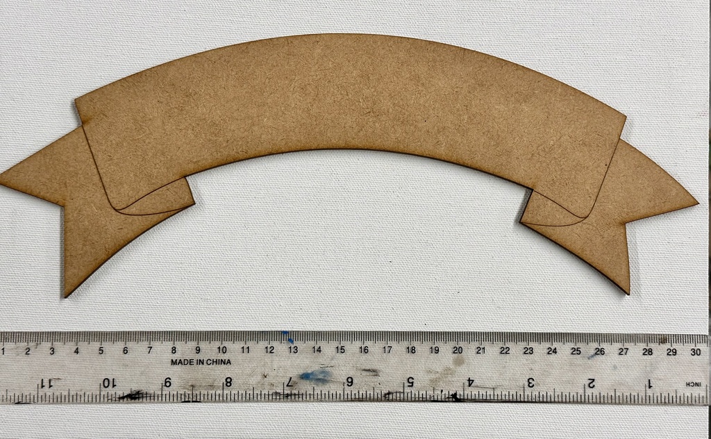 L17-047 Rotulo tipo baner 30x11cm