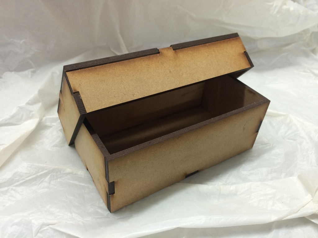 L20-023a Caja Rectangular 6.5x12x4 con tapa tipo caja de zapatos-tapa tipo alcancía