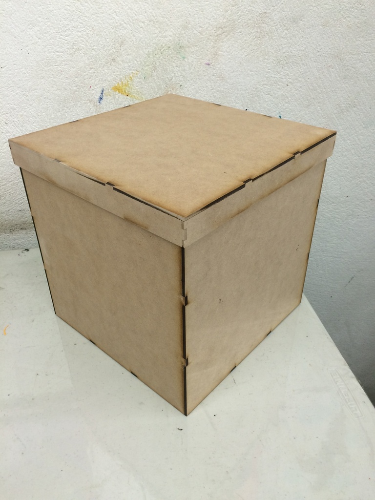 L20-039b Caja 15x15x15cm con tapa tipo zapatos