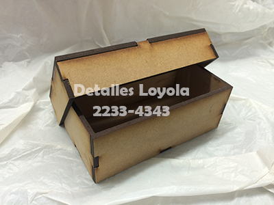 L20-051 Caja para lapiceros con tapa tipo caja de zapatos 18x4x3cm