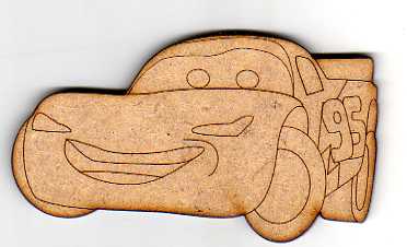L22-022 Cars- McQueen 5cm x9cm