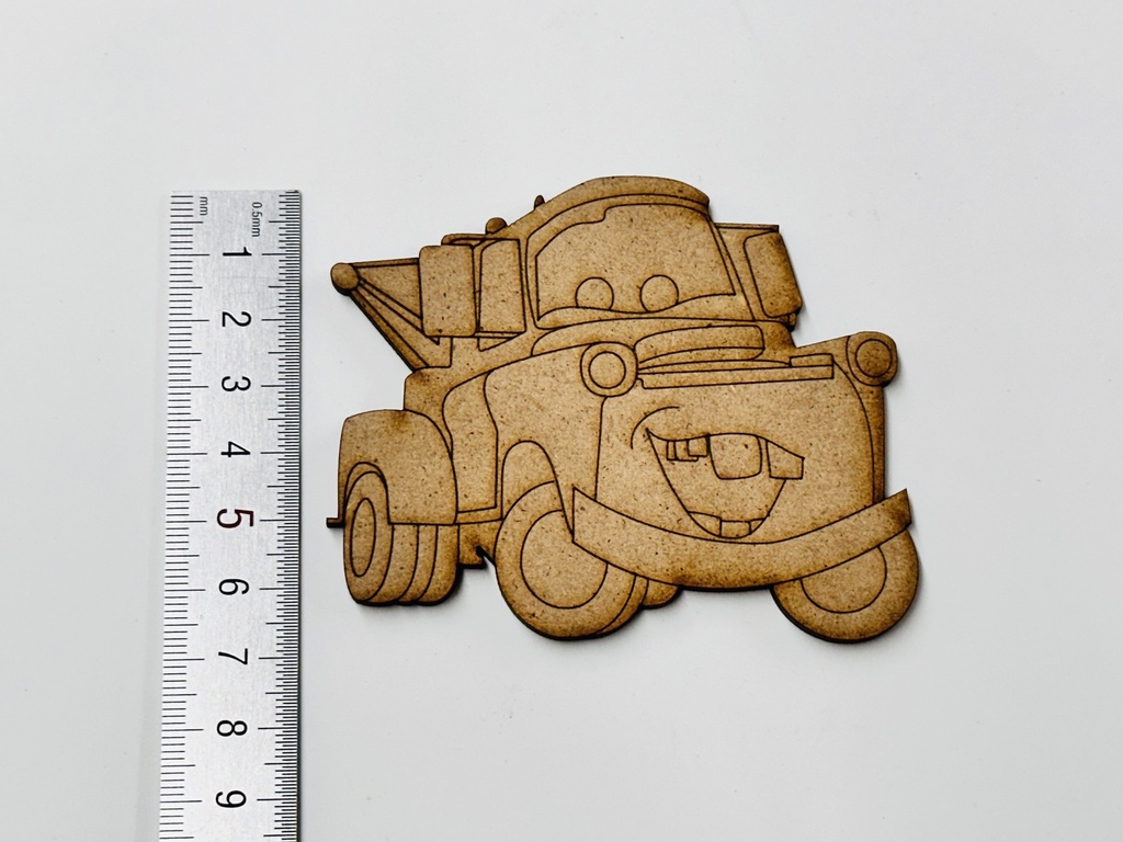 L22-024 Cars- Mate 7cm de alto x 9cm de largo