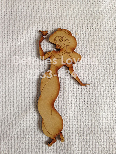 L22-041a Princesa Jazmin(Aladino) 12cm