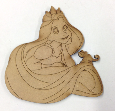 L22-054 Princesa - Rapunzel TORSO