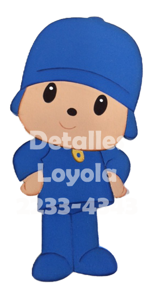 L22-090 Pocoyo  12cm
