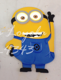 L22-092 Minion 2 ojo Mi villano Favorito 10cm