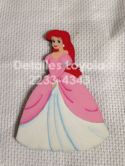 L22-112a Princesa - Sirenita en VESTIDO 25cm