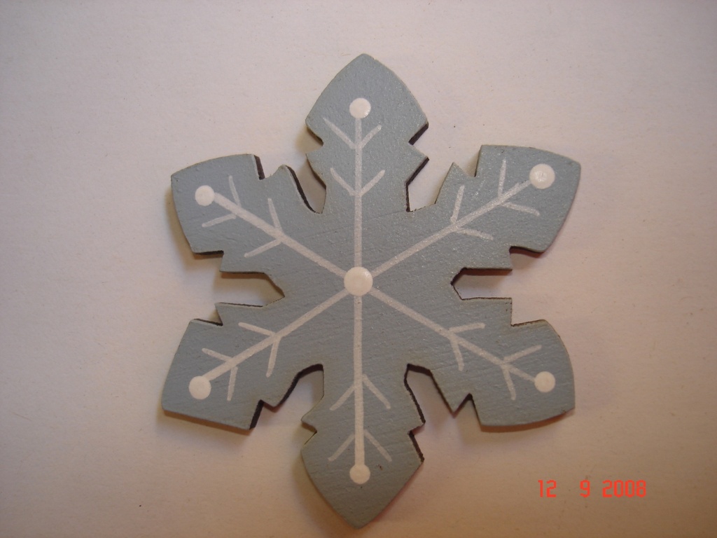 L23-017b Copo de nieve 15cm MDF3mm