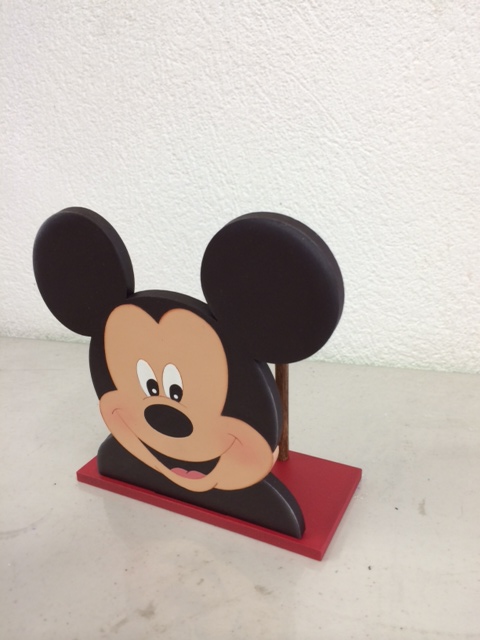 L25-022 Servilletero de Mickey silueta 6mm