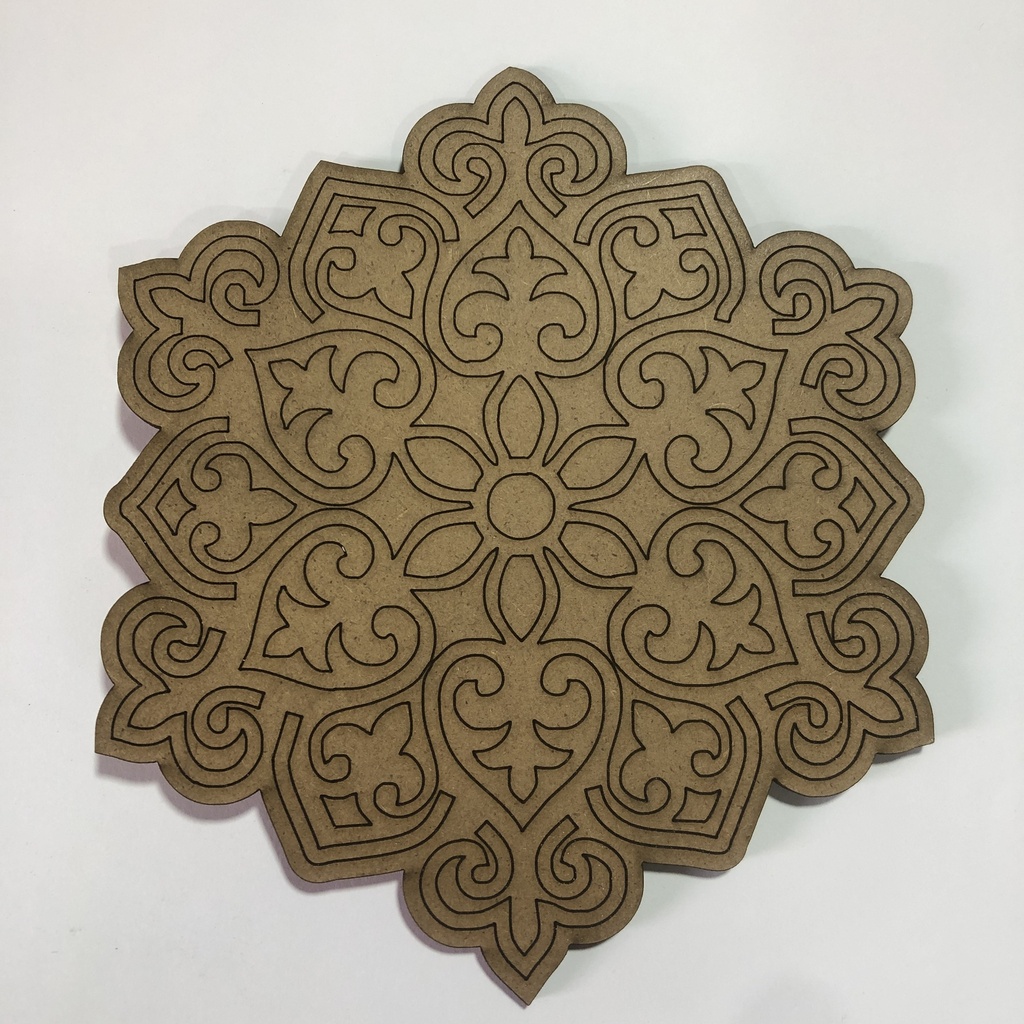 L31-001a Mandalas Mandala plana  30cm ST10-001