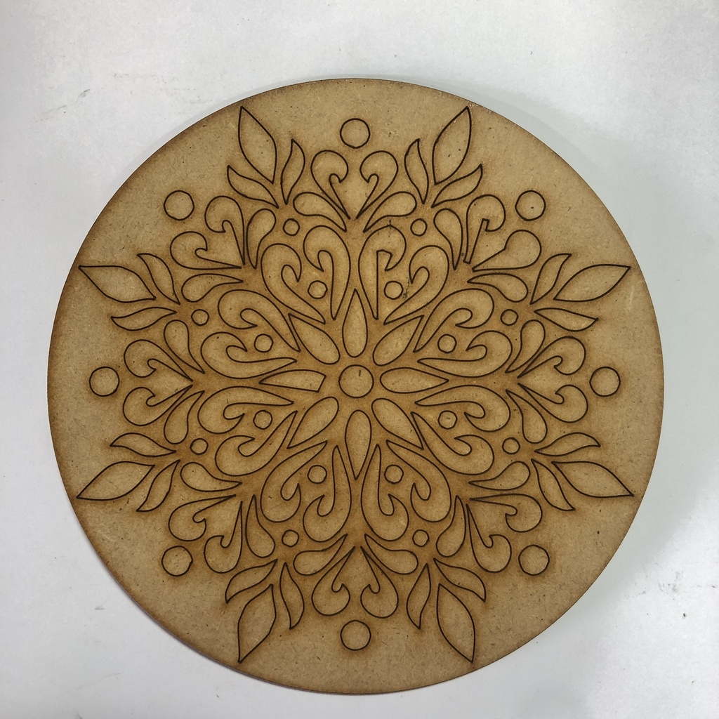 L31-018a Mandala 30cm plana