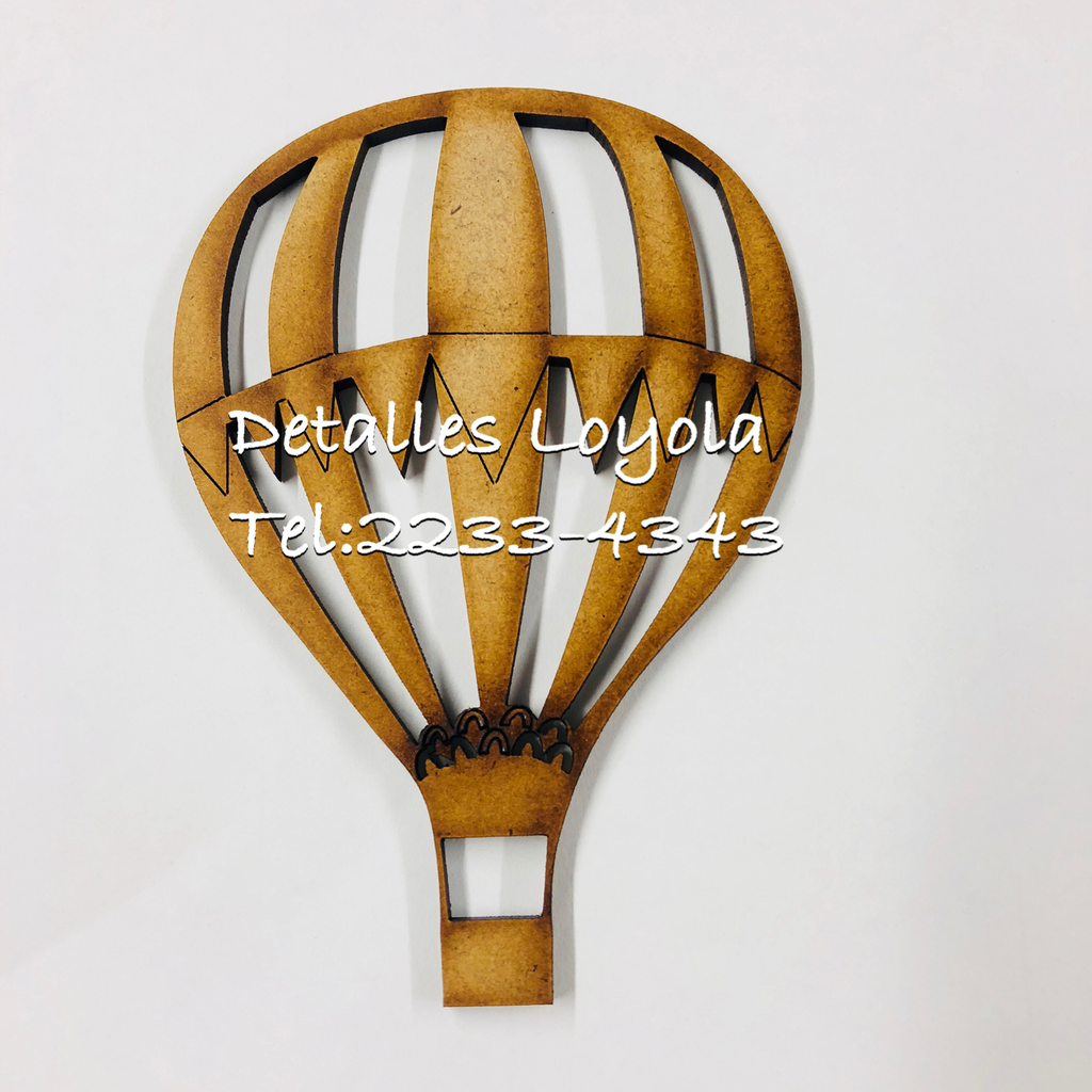 L34-036 Vintage Globo 12x8cm